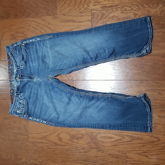 Rock Revival Capri jeans sz 33x24 - Picture 3 of 12
